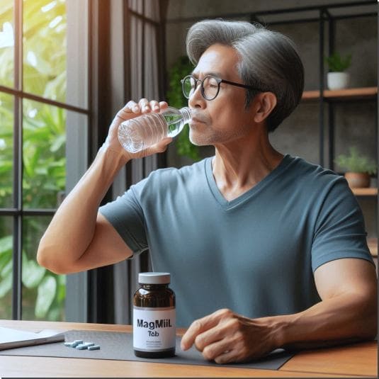 마그밀정 복용법과 주의점