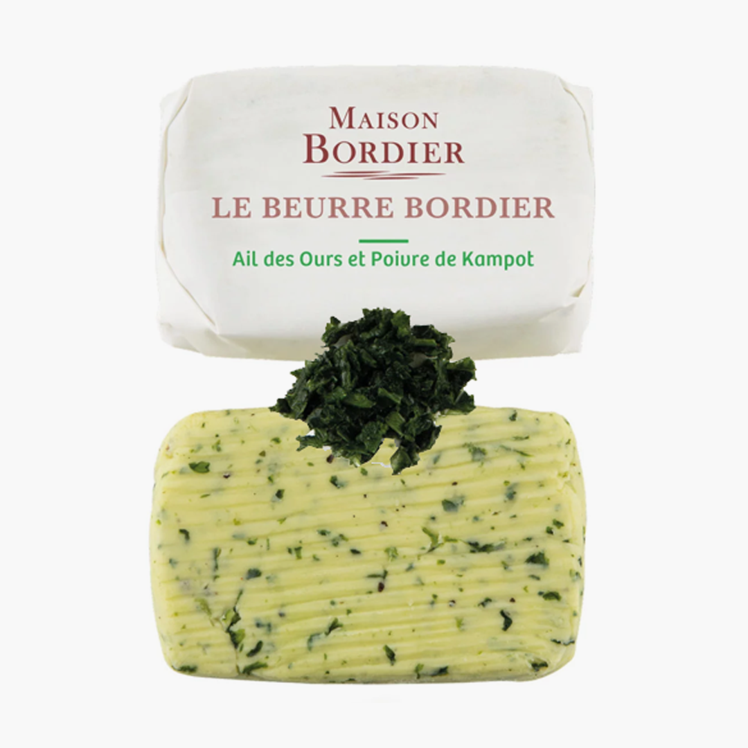 보르디에 야생마늘 캄포후추버터 (Ail des Ours et Poivre de Kampot)