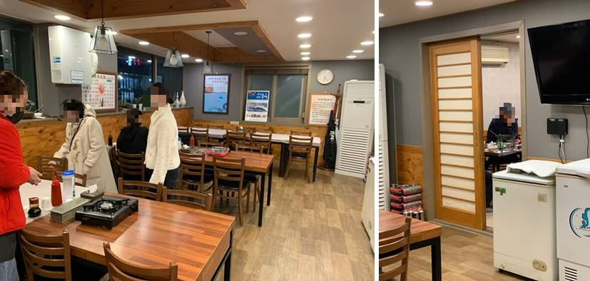 송정송어장 내부모습