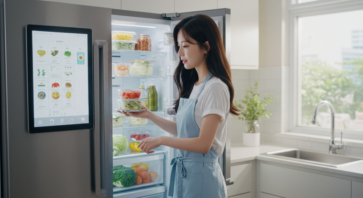 ๋์ฅ๊ณ ์ ๋ฆฌํ๋ ์ฌ์ฑ์ด๋ฏธ์ง