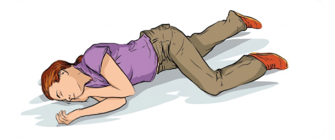 뇌전증 응급처치 회복자세 기도확보