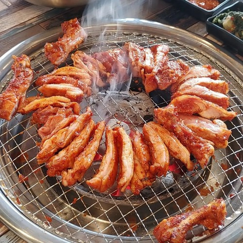 남양주 숯불닭갈비 '북한강 막국수 닭갈비'