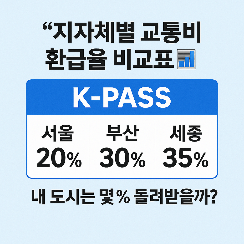 버스요금 절약 방법과 K-PASS 카드 등록 절차 설명 그래픽