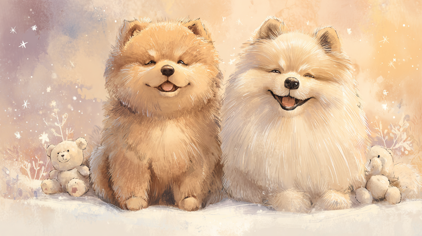 포메라니안 순종 구별법