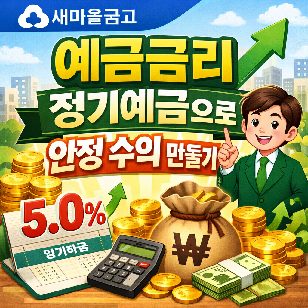 새마을금고 예금금리