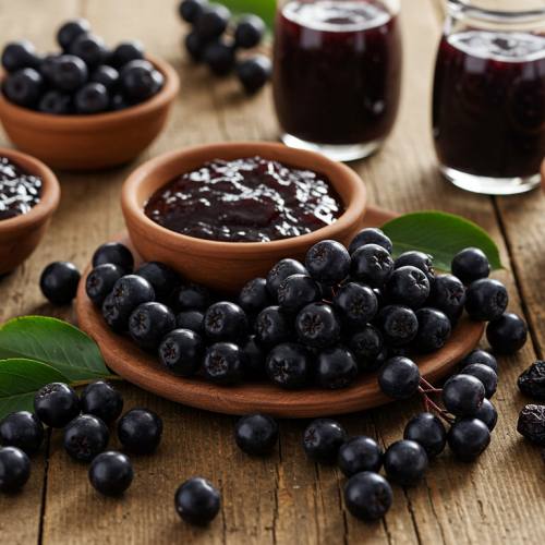 아로니아 음식 사진