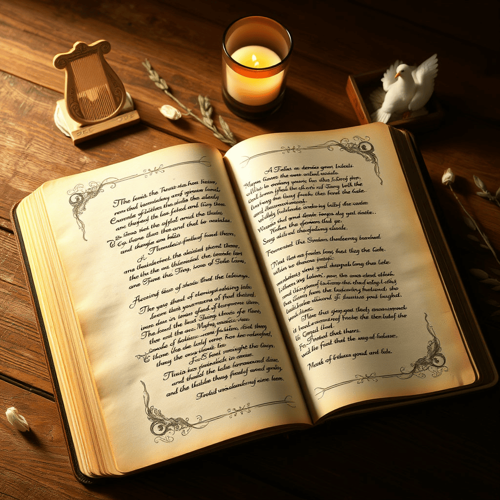 시편의 문학적 특성과 영성: 인간의 감정과 신앙이 교차하는 성경의 시학