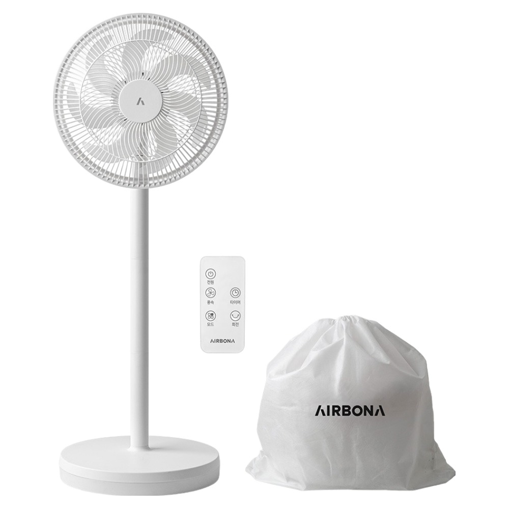 에어보나 리모컨 수납형 스탠드 선풍기