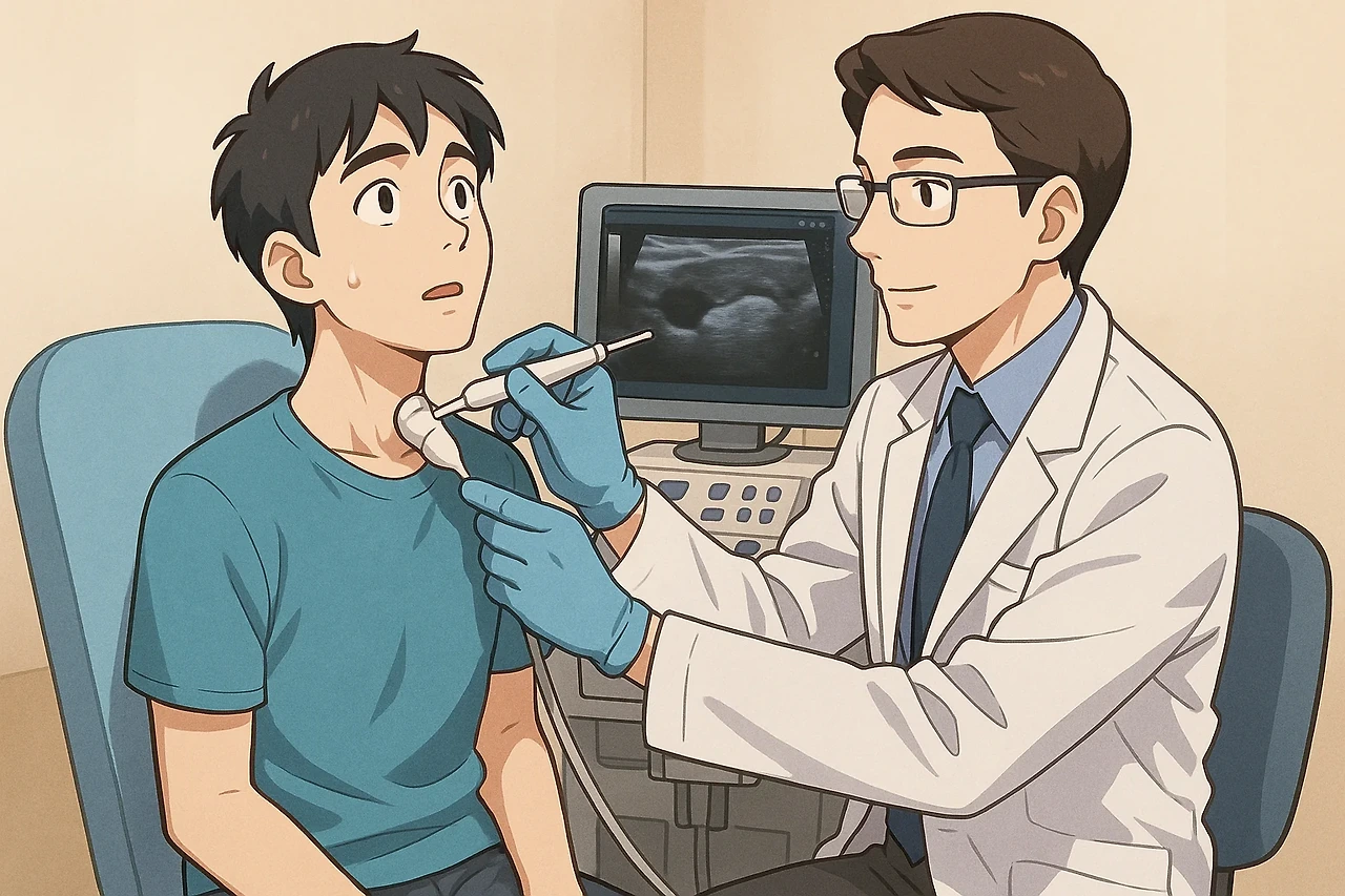 세침 검사 관련 사진