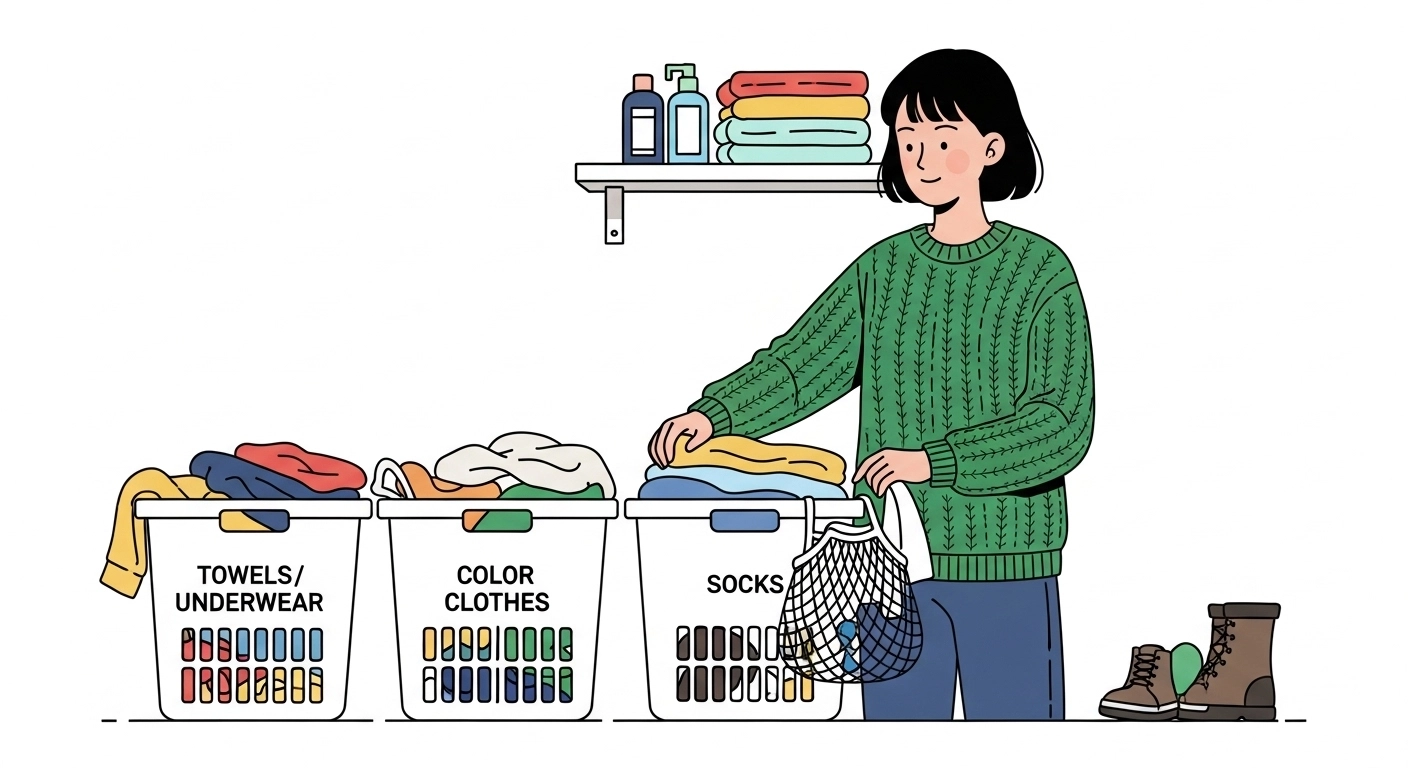 빨래는 부지런함이 아니라 시스템입니다