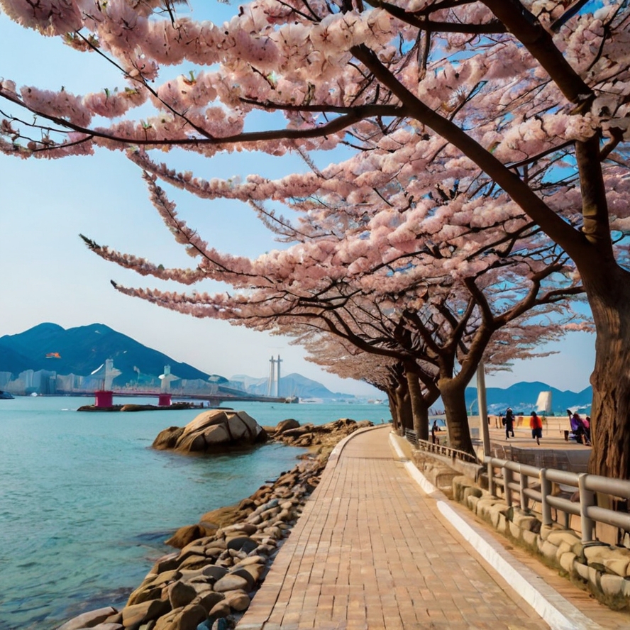 부산에서 봄을 만끽하는 최고의 여행코스 관련 이미지 
