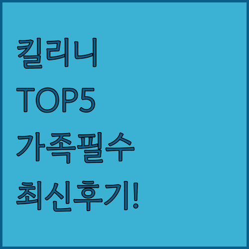 킬리니 여행 숙소 랭킹 5 가족 커플..