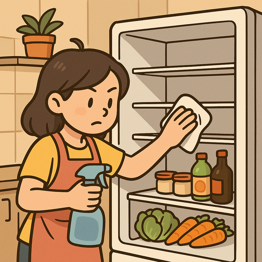 냉장고 청소 주기와 정리 팁: 음식물 신선도 지키는 방법