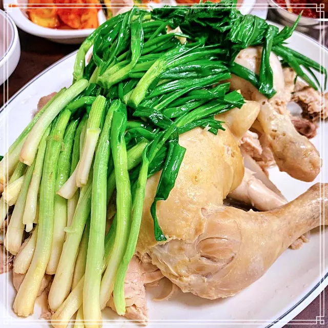 생방송 오늘저녁 동대입구, 약수 데친 쪽파와 닭백숙, 이북식 찜닭 맛집