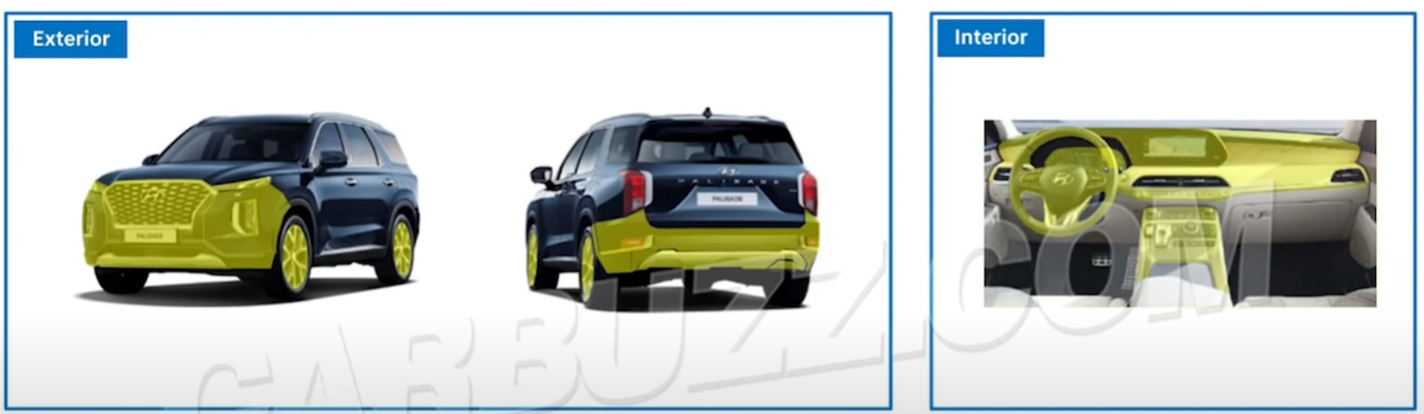 더 뉴 팰리세이드 페이스리프트 변경 사항