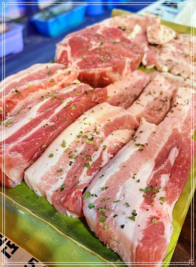 창원 도계동 맛집 엄마가 기른 13가지 무한리필 쌈 채소, 통삼겹살