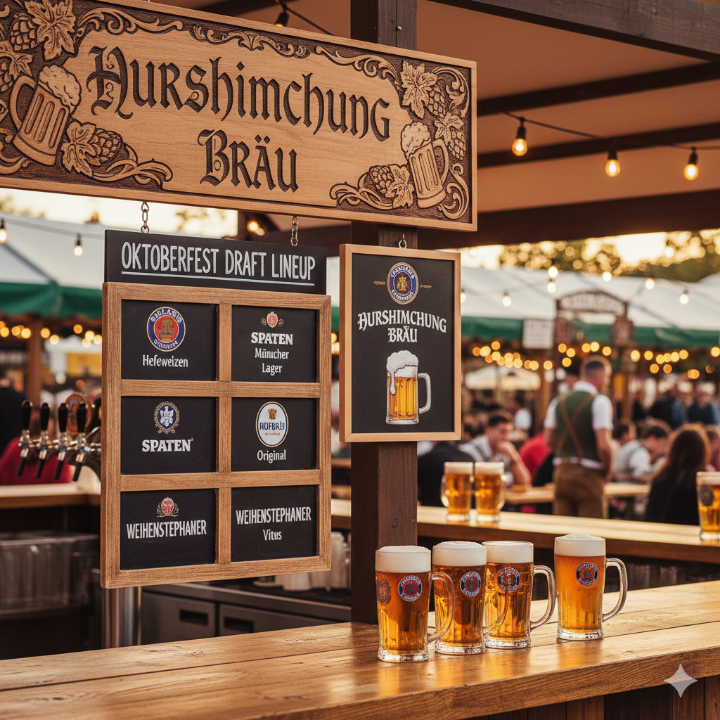 허심청브로이 &amp; 생맥주 라인업