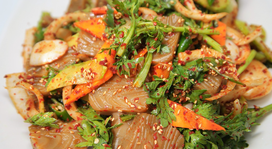 도토리묵무침 이미지