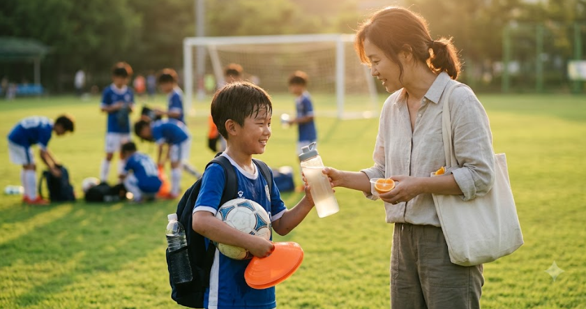 축구 훈련 수분 보충 (수분 손실, 물 vs 이온음료, 실전 전략)