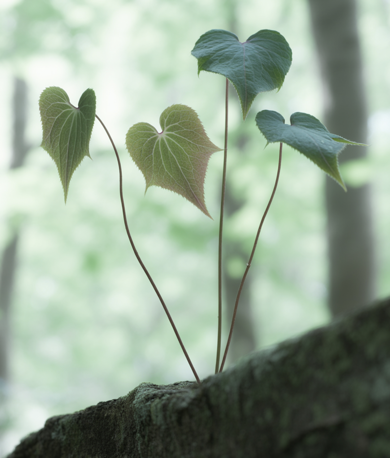 세 개의 가지, 아홉 개의 잎사귀