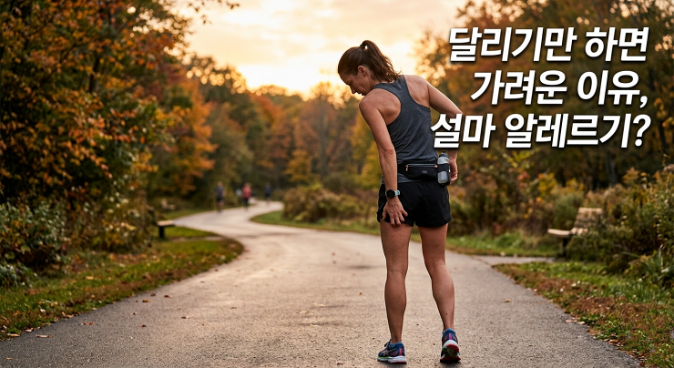 러너스 이치, 달리기만 하면 가려운이유
