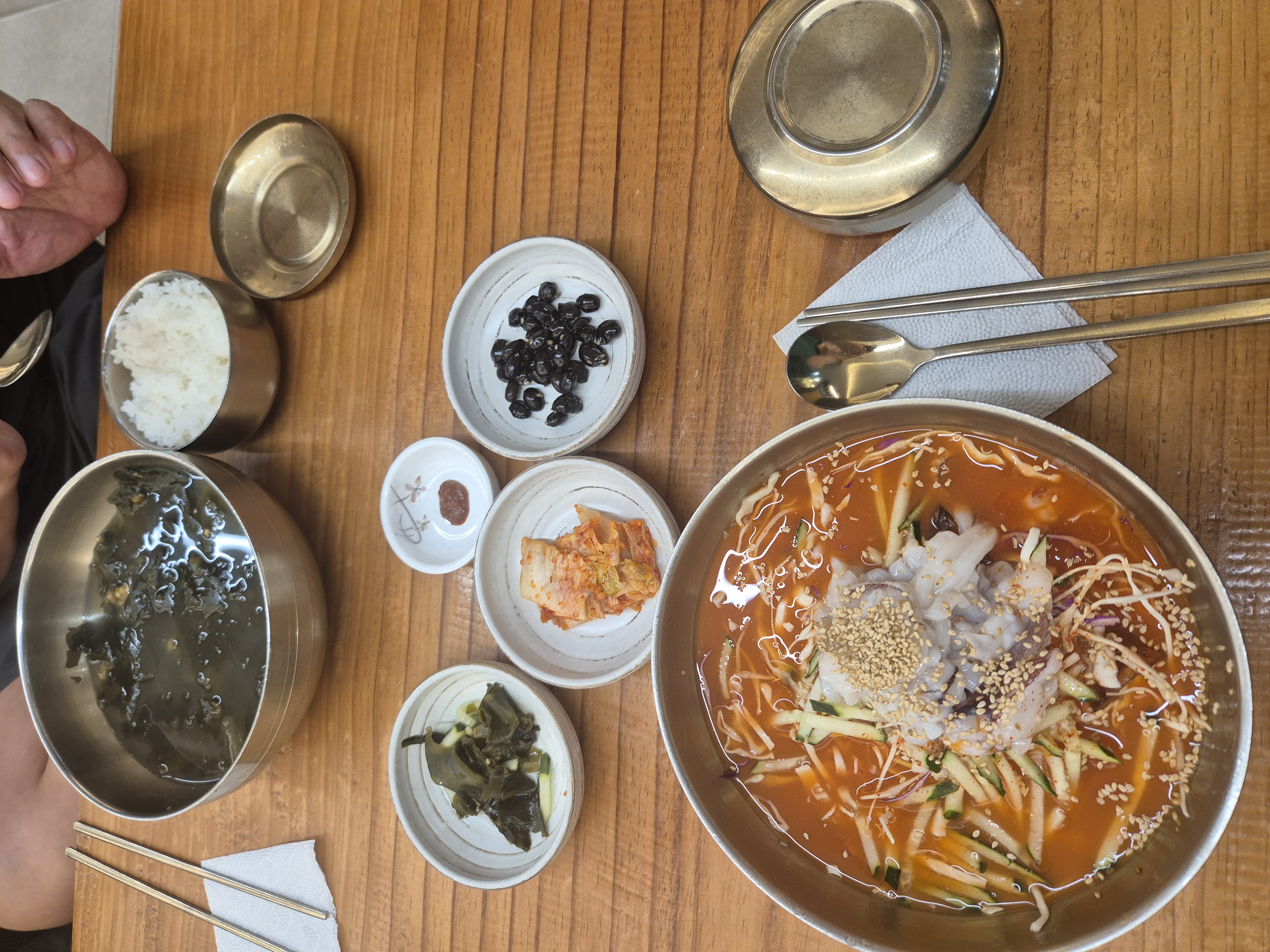 제주도 협재해수욕장에서 공항가는길. 폭우