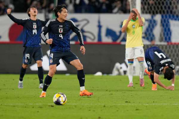 일본 대 브라질 평가전