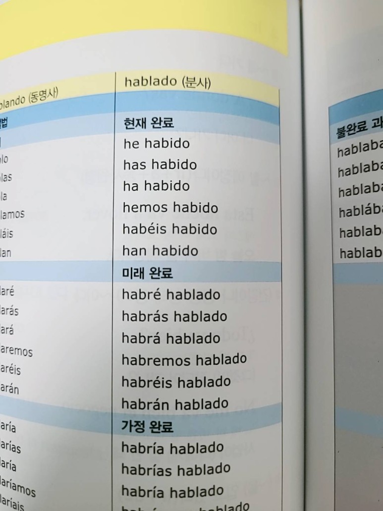 레전드 스페인어 필수단어 오타
