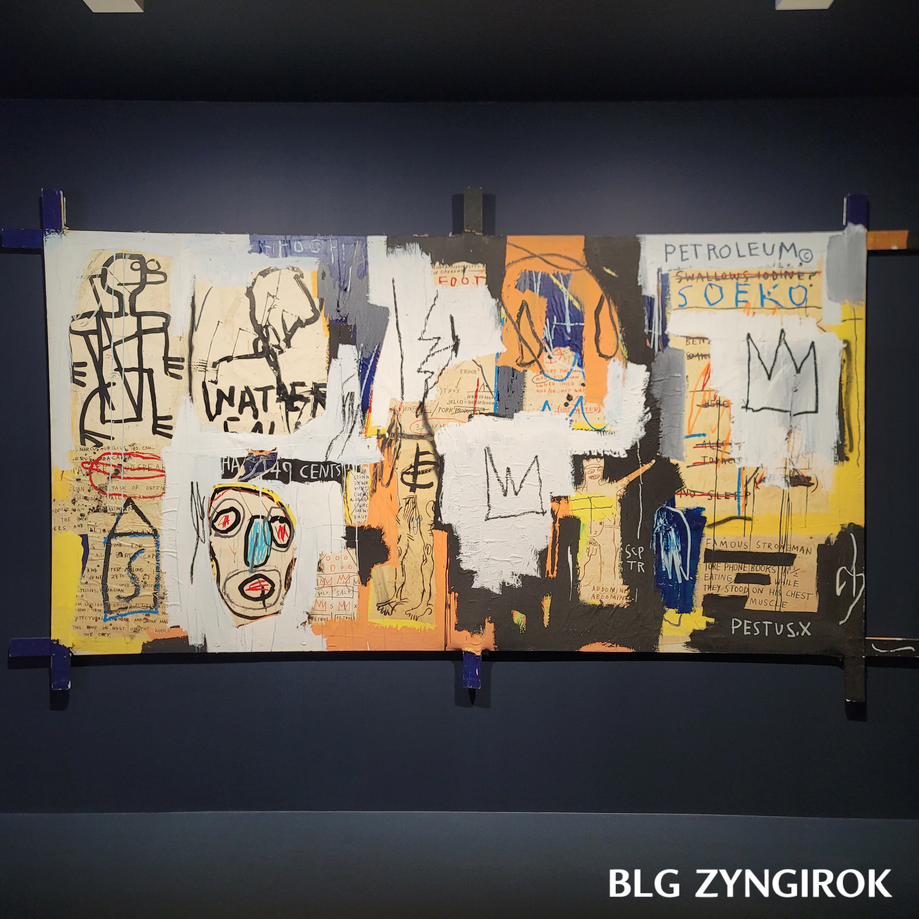장미셀 바스키아 - 과거와 미래를 잇는 상징적 기호들