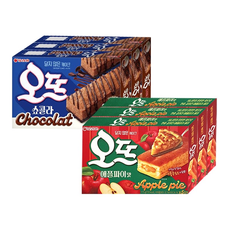 오리온 오뜨 애플파이 세트