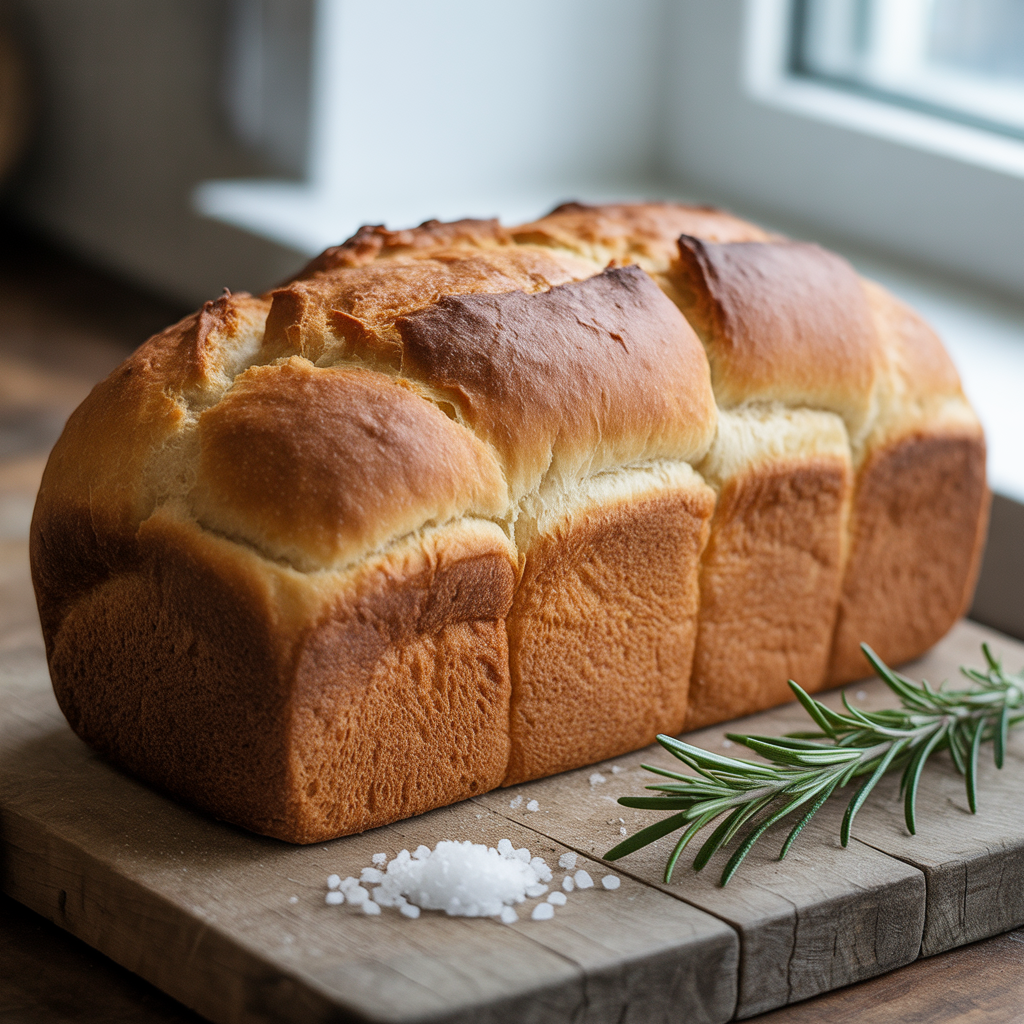 버터 없이도 촉촉한 부드러운 빵 만들기