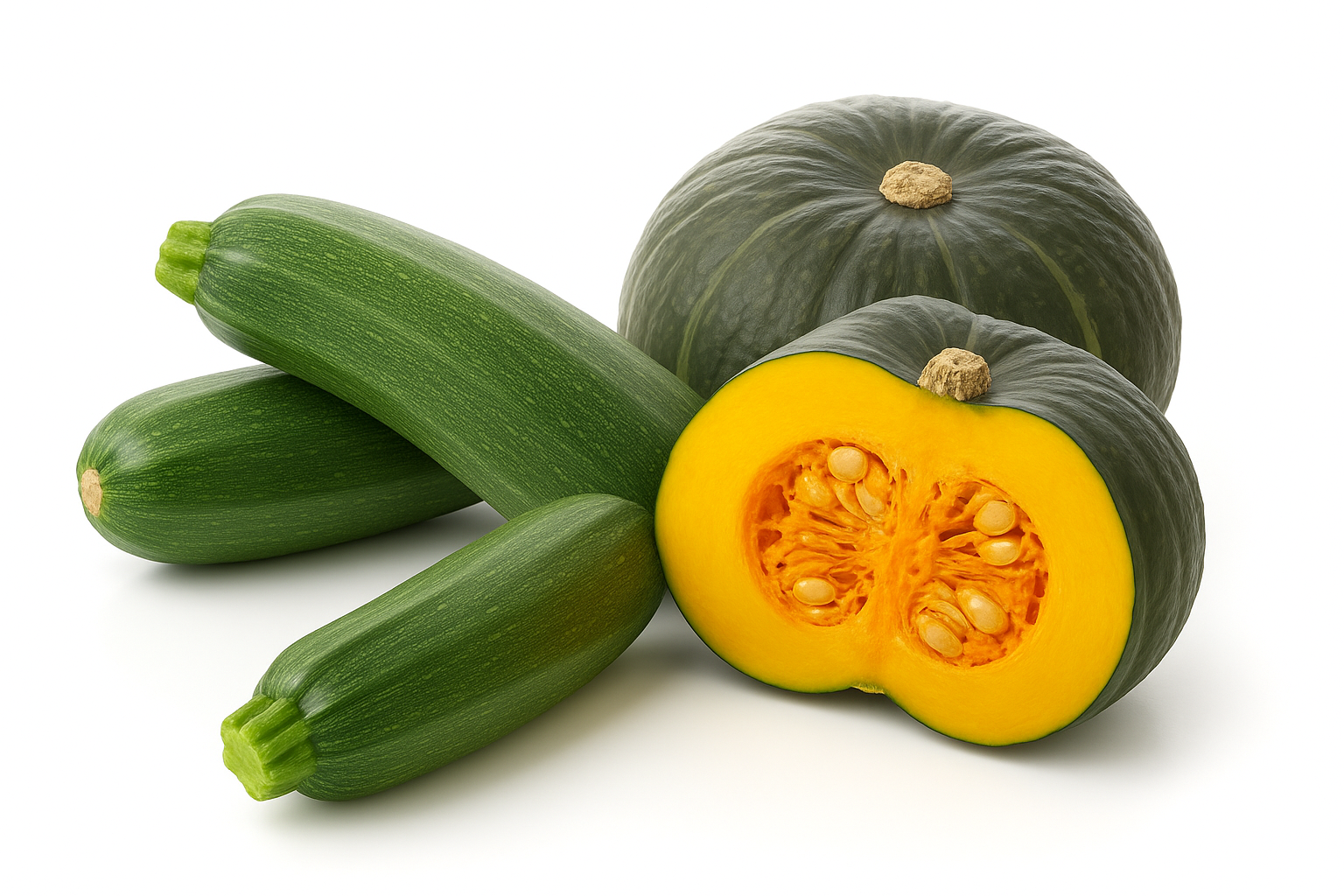 애호박과 단호박