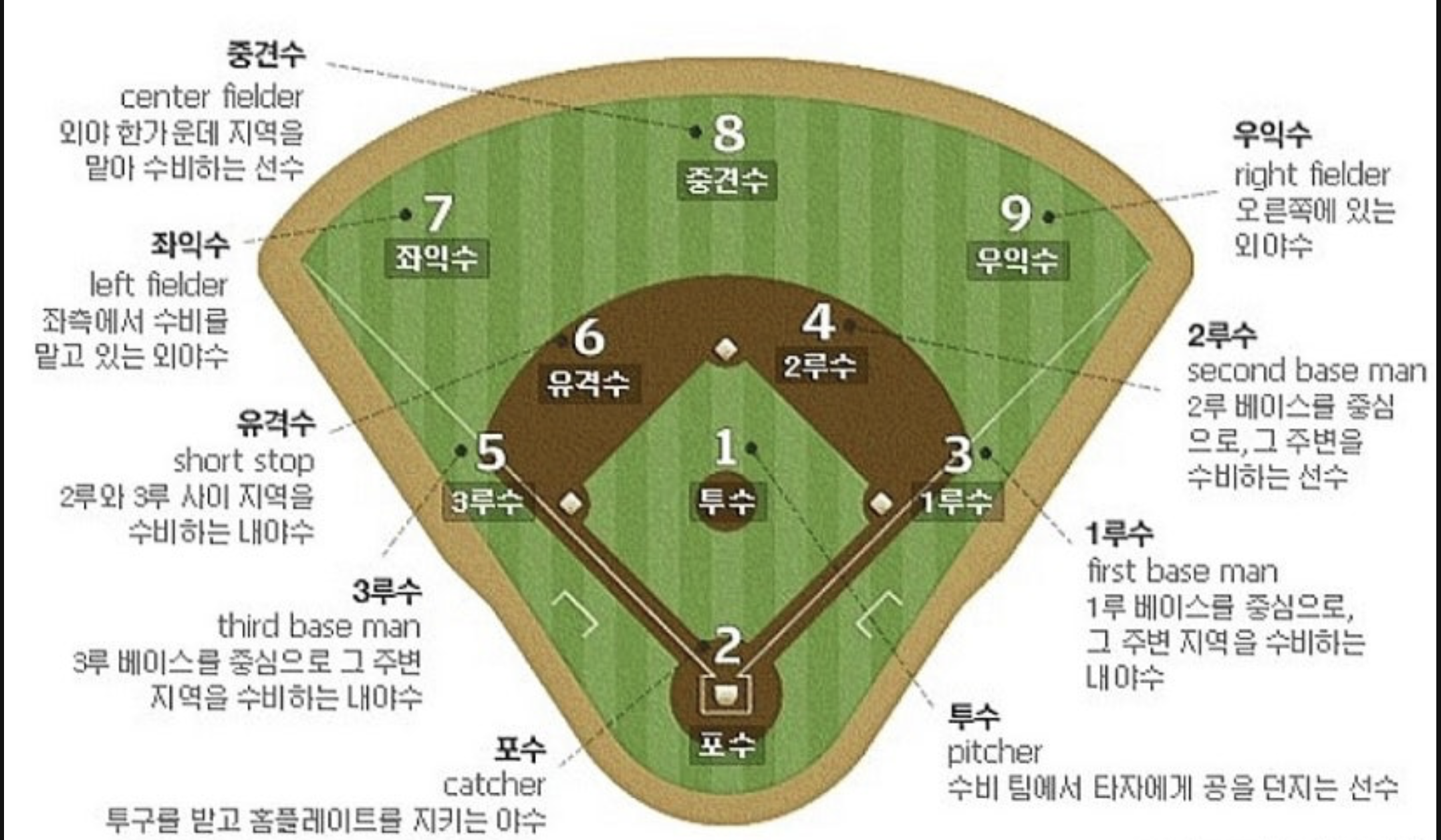 여성팬을 위한 KBO 경기 규칙 입문서