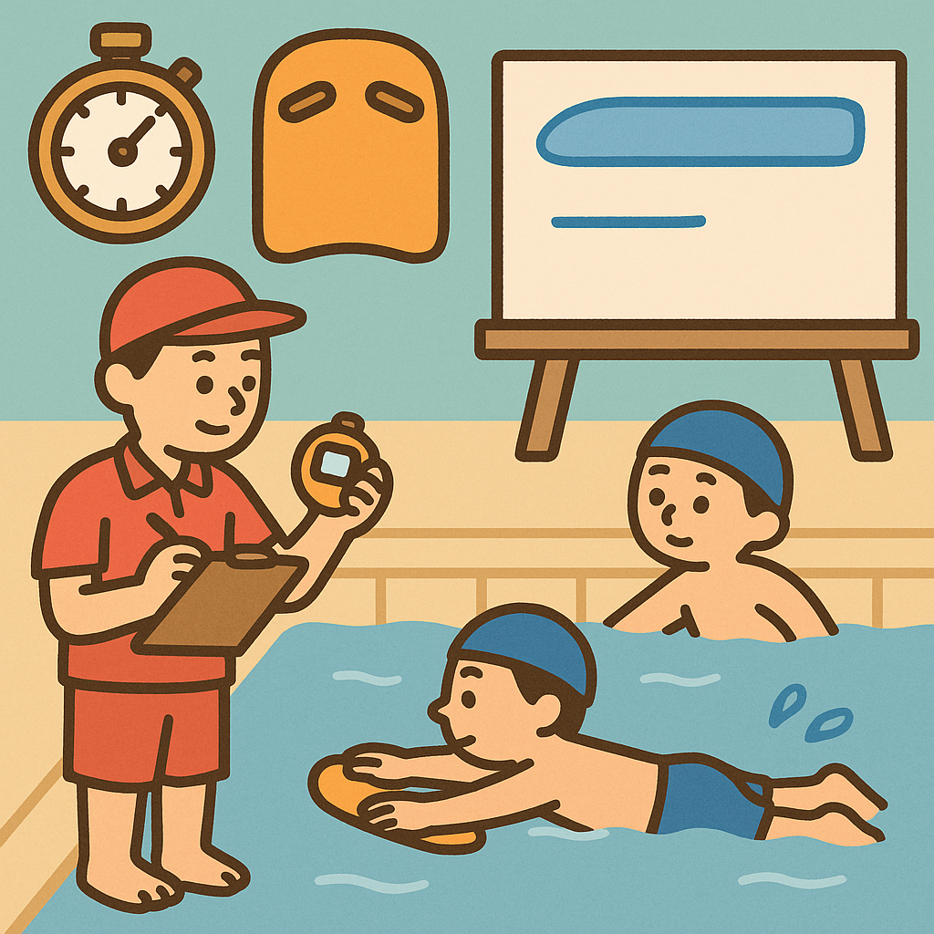 수영 실력을 점검하는 테스트 방법 관련 사진