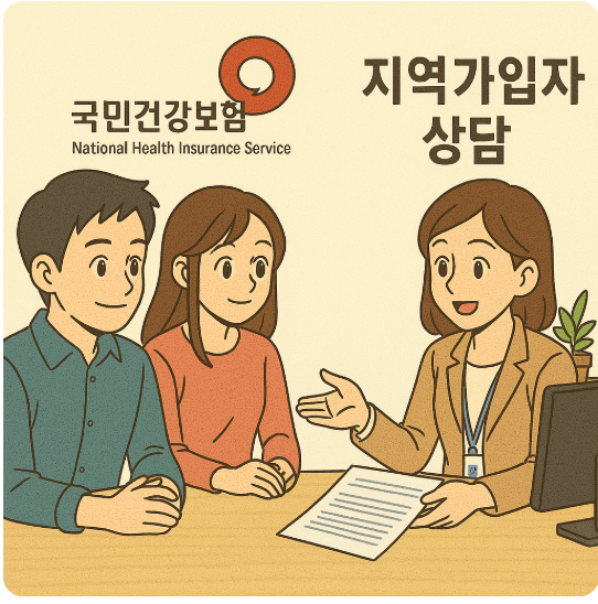 지역가입자 청년 상담그림