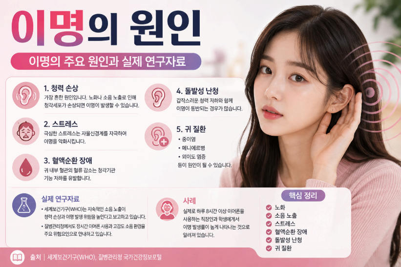 이명의 원인 이미지사진