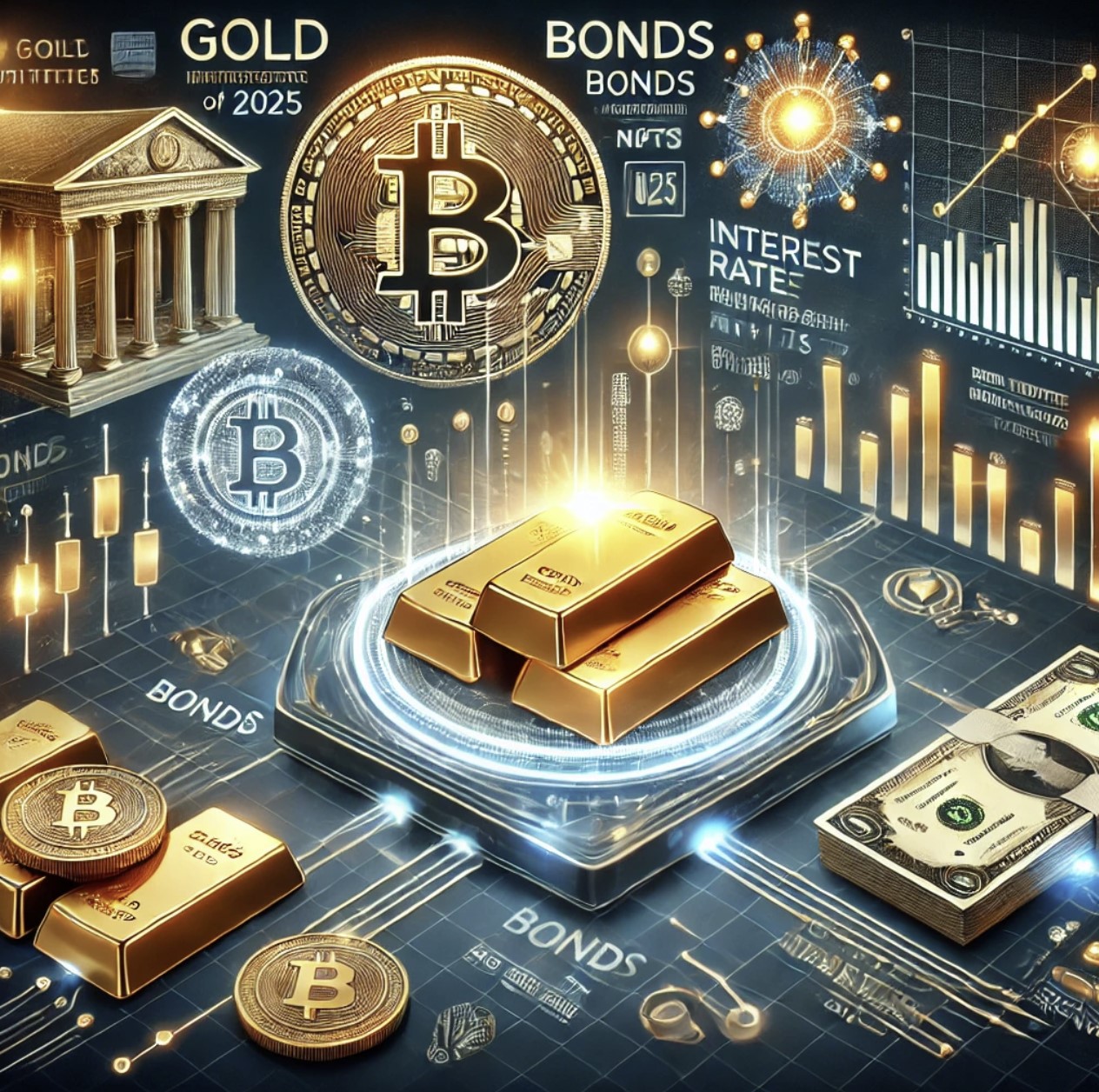 2025 핫한 재테크 아이템 금 채권 디지털자산
