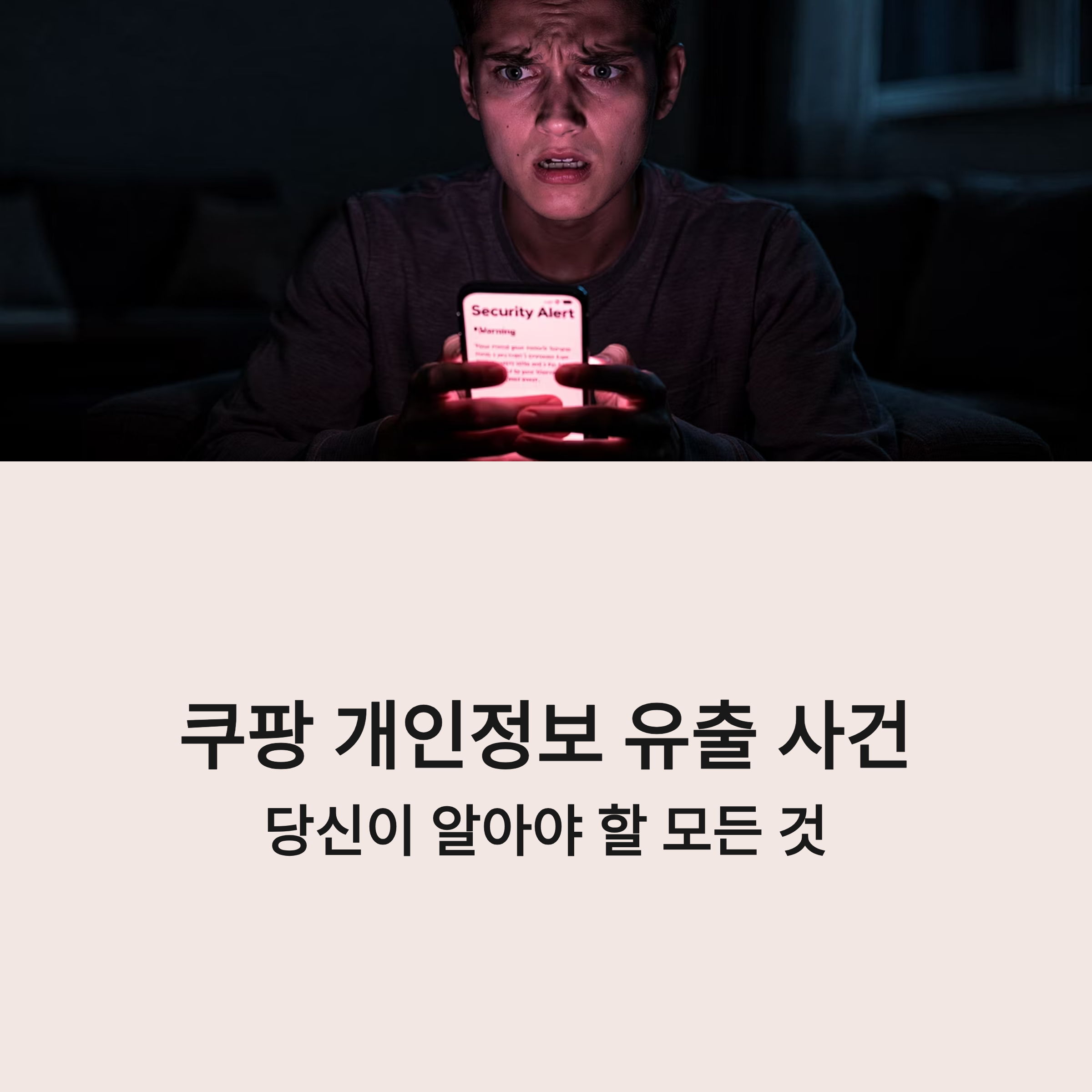 쿠팡 개인정보 유출