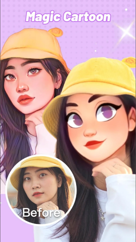 만화 사진 어플, AI 만화 얼굴 변환하기