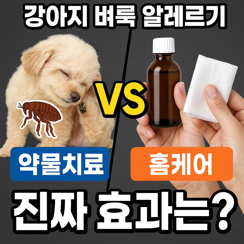 강아지 벼룩 알레르기