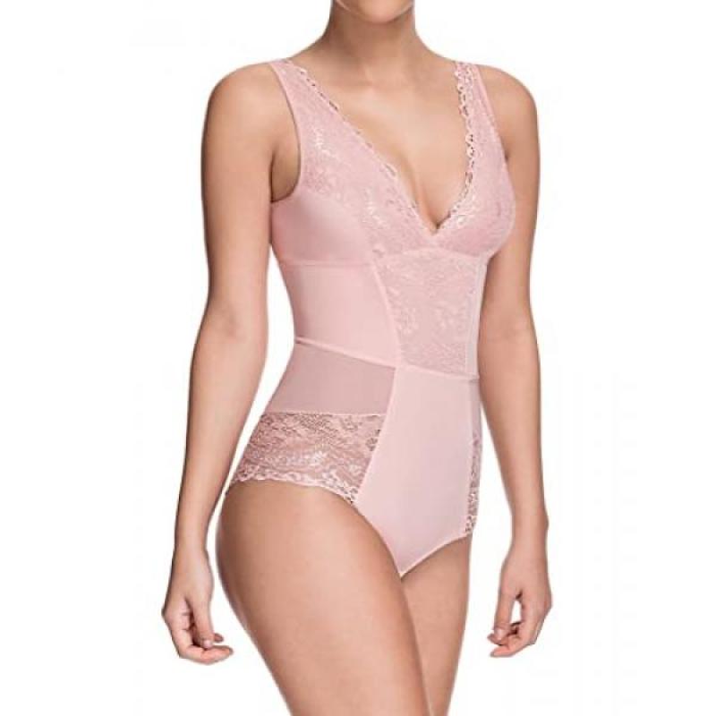 Squeem -Brazilian Flair, 여성 슬리밍 셰이프웨어 레이스 바디 수트