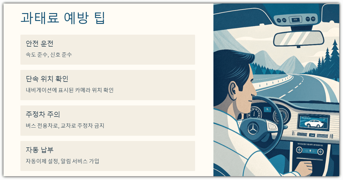 과태료 예방을 위한 팁