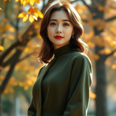 송혜교2025가을 올리브그린그림