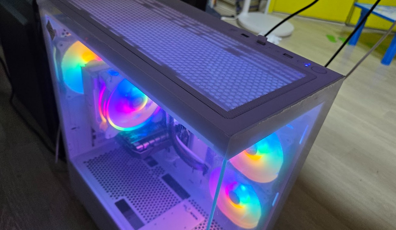 가성비 조립PC 케이스 앱코 (ABKO) U30 마린 화이트 후기 사진11