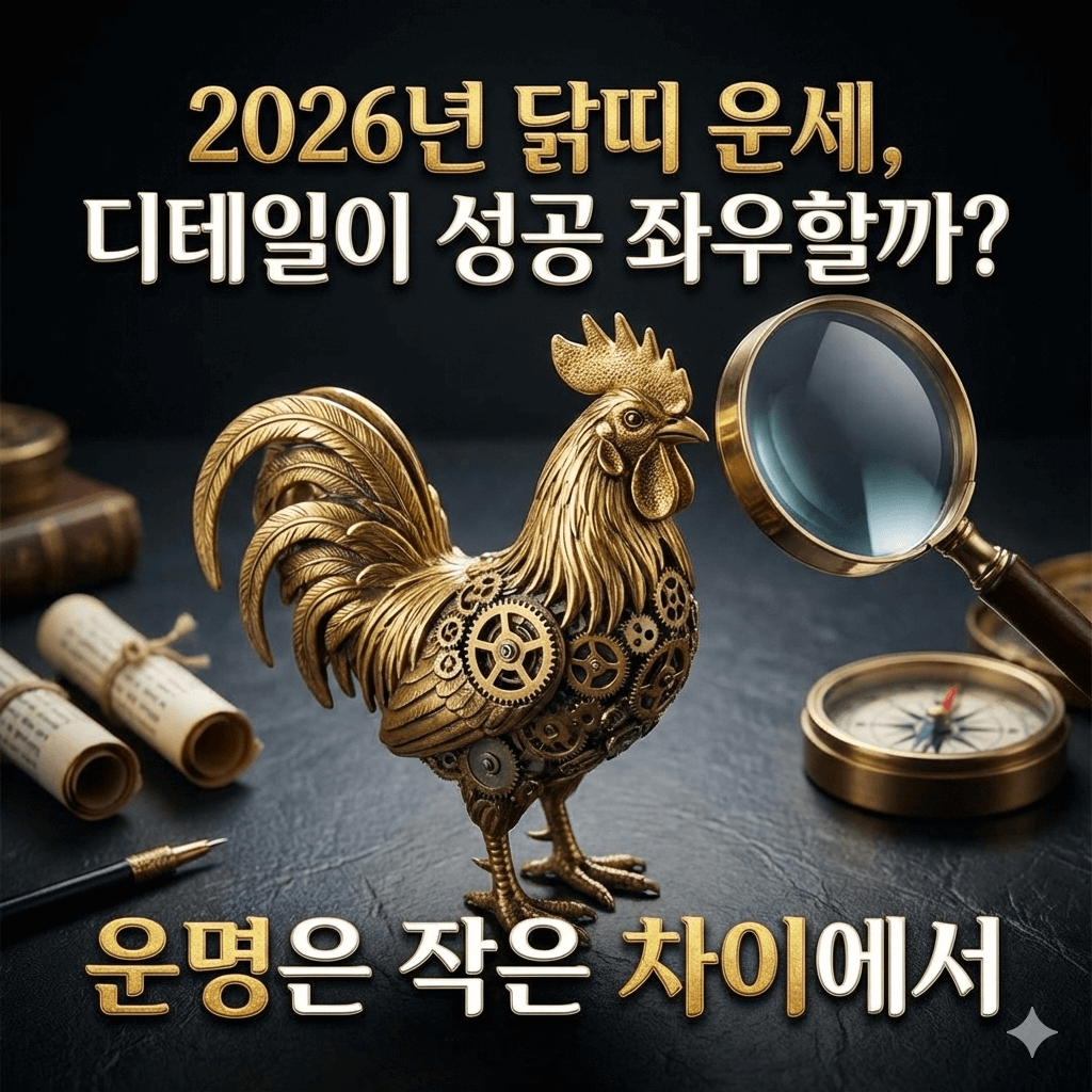 2026년 닭띠 운세, 디테일이 성공 좌우할까? 썸네일