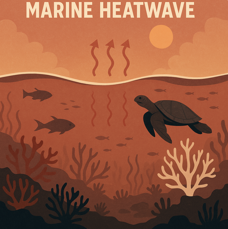 해양 열파와 적조: 기후변화가 바다 생태계를 파괴하는 방식