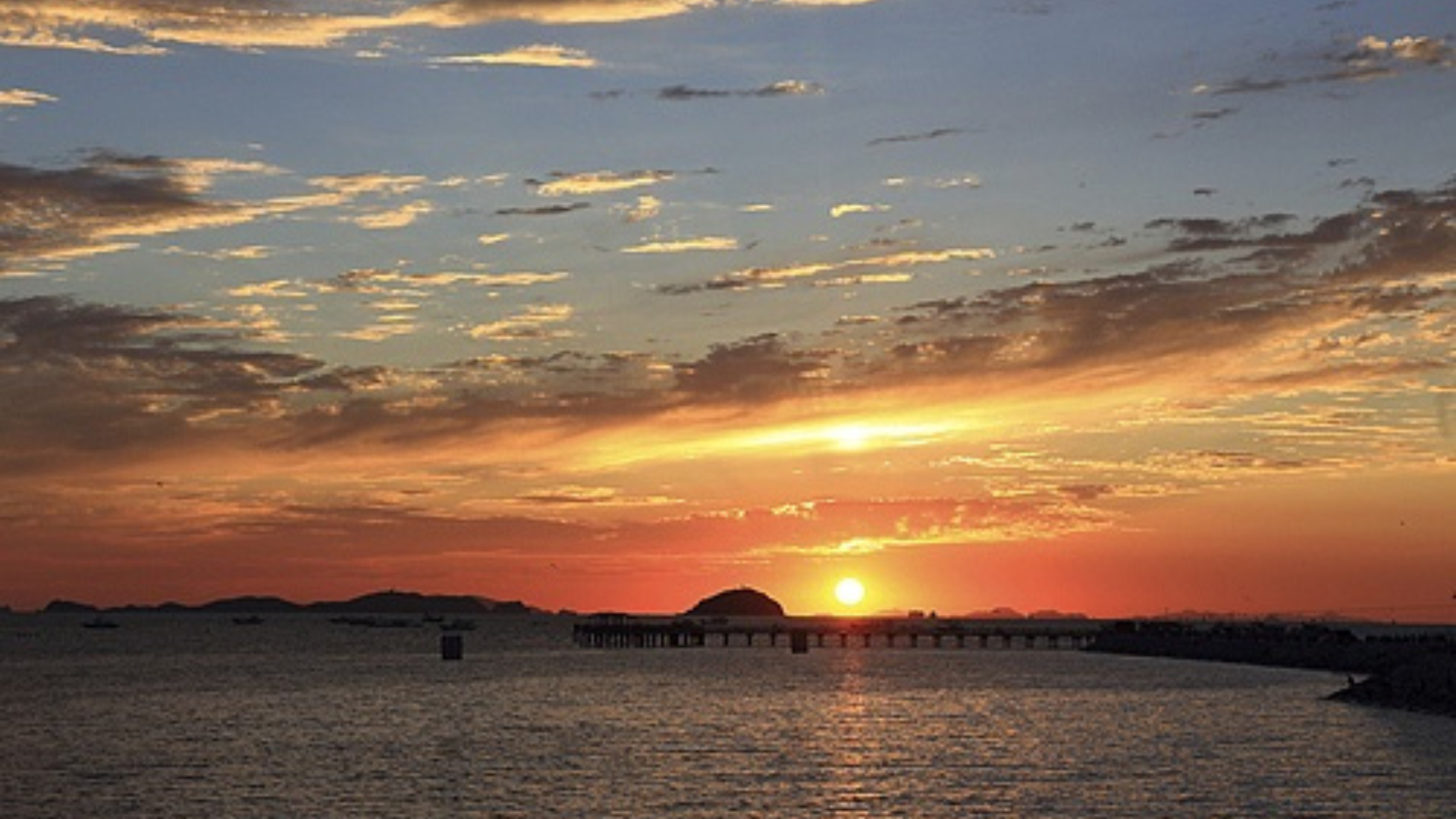 화성8경중 하나인 궁평낙조