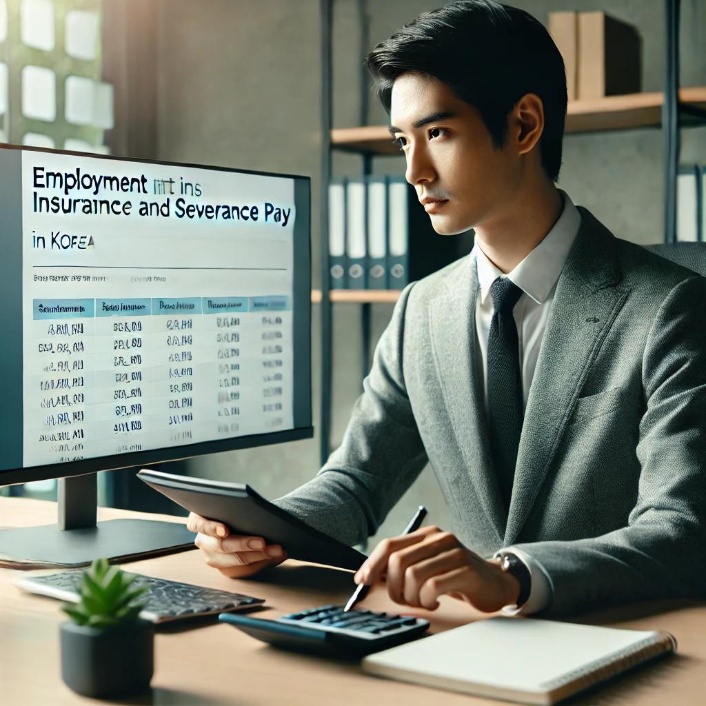 고용보험 퇴직금 정산