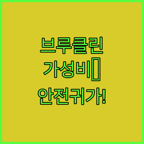 뉴욕 타겟 쇼핑하기 좋은 브루클린 가..