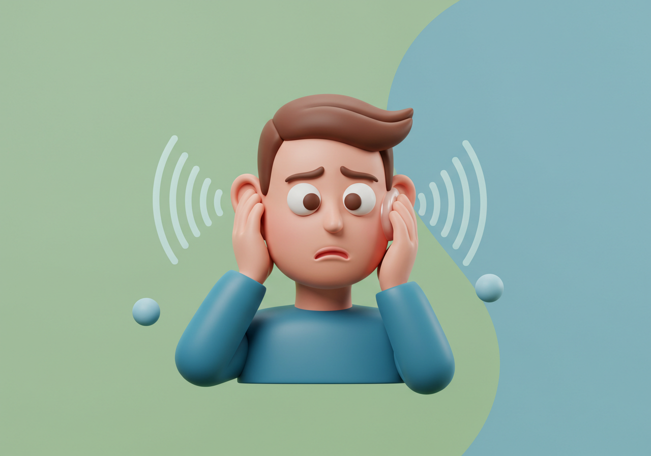 귀에서 삐 윙 소리 이명이 계속 들리는 7가지 이유